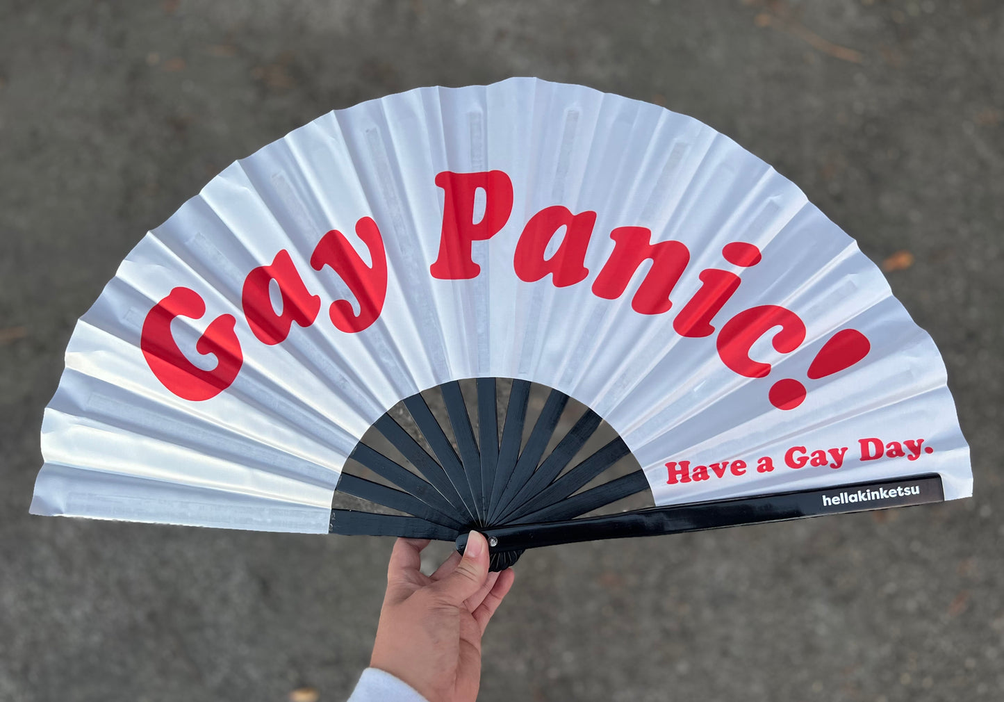 Gay Panic Rave Fan